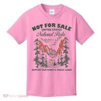 Not For Sale National Parks Support Our Parks Kids T-Shirt thumb 0