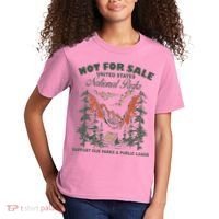 Not For Sale National Parks Support Our Parks Kids T-Shirt thumb 2