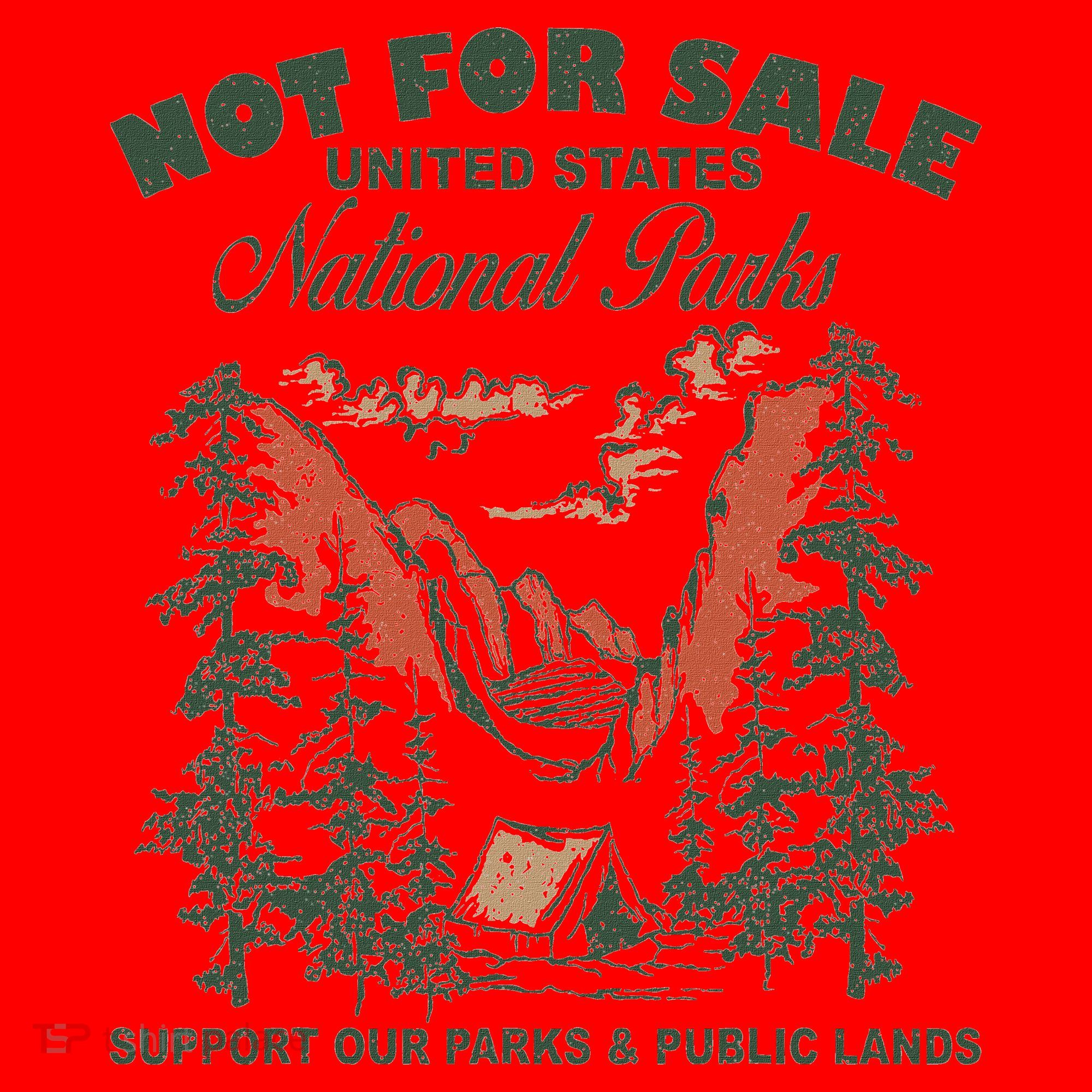 Not For Sale National Parks Support Our Parks Santa Hat
