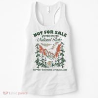 Not For Sale National Parks Support Our Parks Women's Tank Top thumb 0