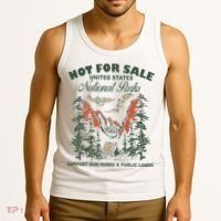 Not For Sale National Parks Support Our Parks Tank Top thumb 3