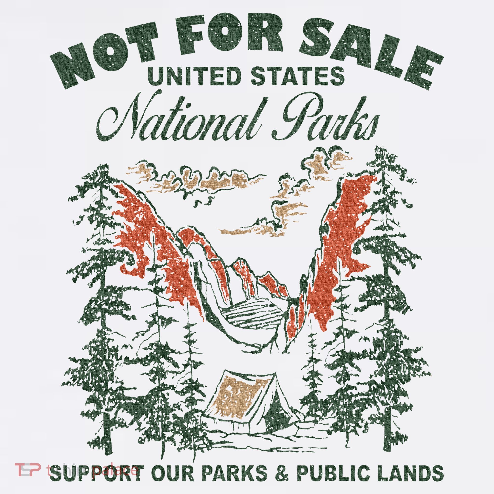 Not For Sale National Parks Support Our Parks Kids Sweatshirt