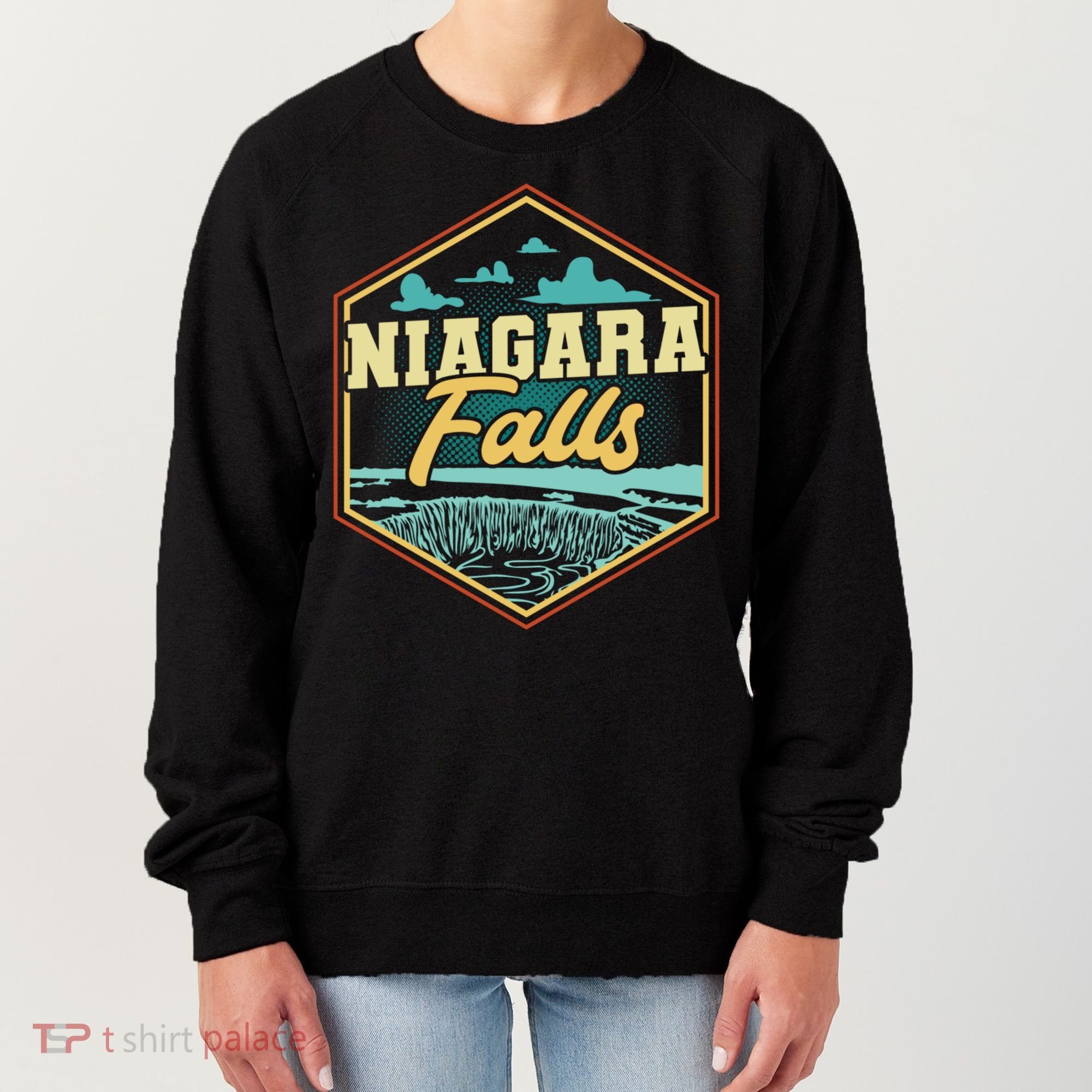 Niagara Falls Souvenir Cool Gift Matching Last Minute Gift Women's Sweatshirt