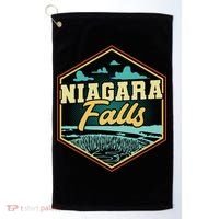 Niagara Falls Souvenir Cool Gift Matching Last Minute Gift Golf Towel thumb 0
