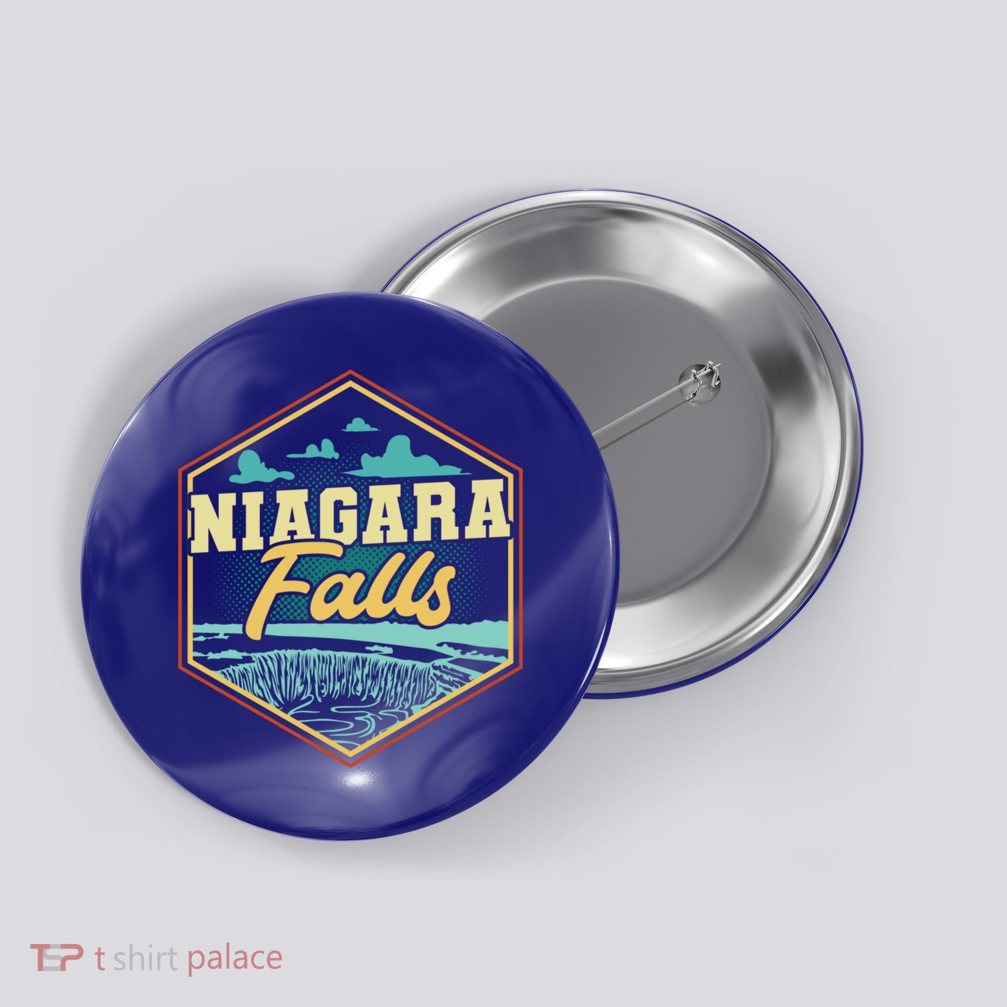 Niagara Falls Souvenir Cool Gift Matching Last Minute Gift Button