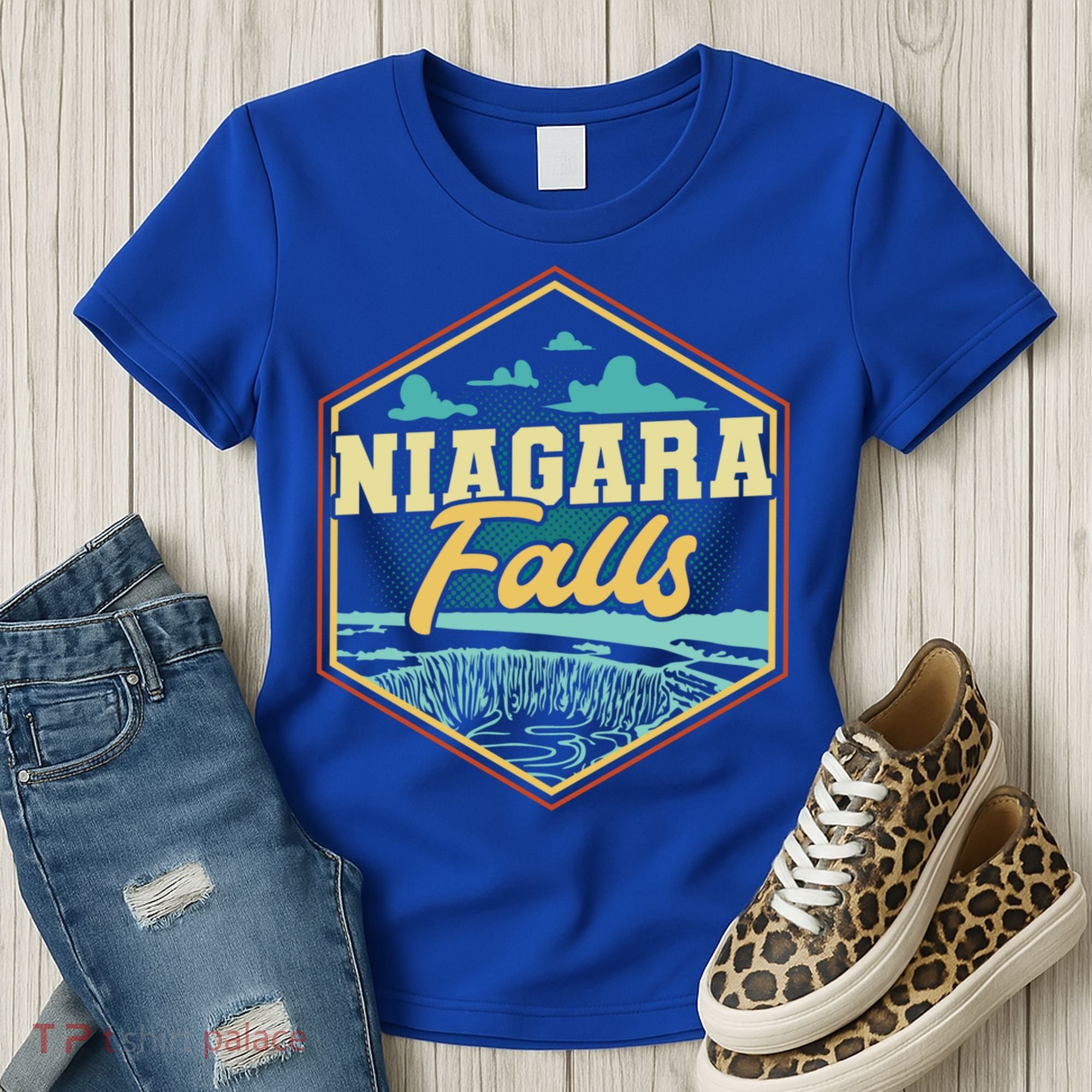 Niagara Falls Souvenir Cool Gift Matching Last Minute Gift Women's T-Shirt