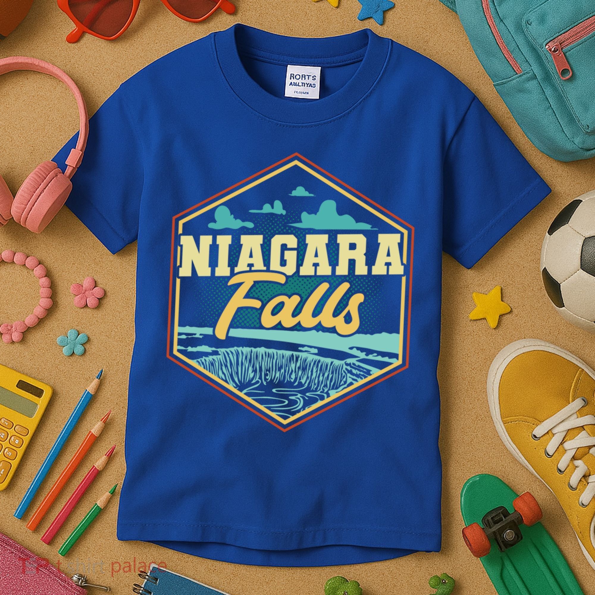 Niagara Falls Souvenir Cool Gift Matching Last Minute Gift Kids T-Shirt