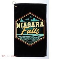 Niagara Falls Souvenir Meaningful Gift Matching Last Minute Cute Gift Golf Towel thumb 0