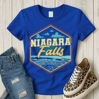 Niagara Falls Souvenir Meaningful Gift Matching Last Minute Cute Gift Women's T-Shirt thumb 3