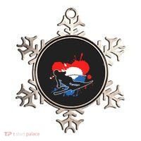 Netherlands Flag Skier Dutch Alpine Skiing Ornament thumb 0