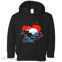 Netherlands Flag Skier Dutch Alpine Skiing Toddler Hoodie thumb 0