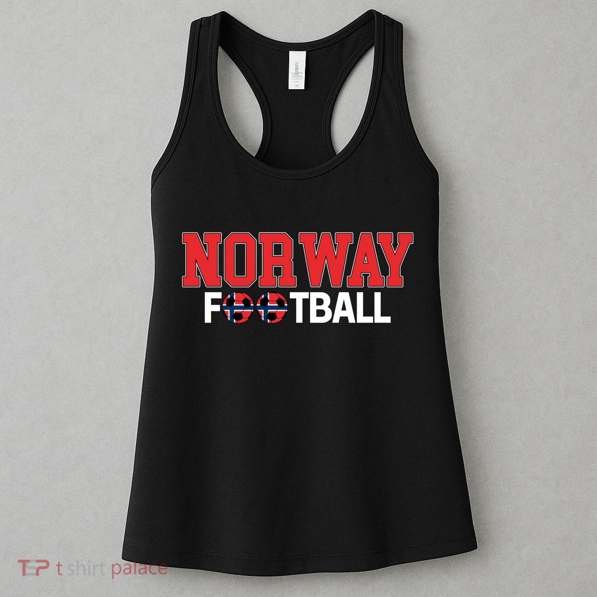 Norway Football Soccer Fan Gear Women's Tank Top