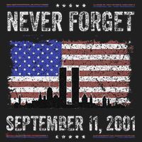 Never Forget September 11 2001 Memorial Day Women's Sweatshirt thumb 2