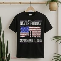 Never Forget September 11 2001 Memorial Day T-Shirt thumb 2