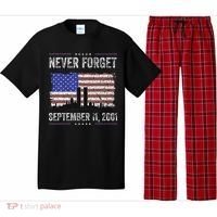 Never Forget September 11 2001 Memorial Day Pajama Set thumb 0
