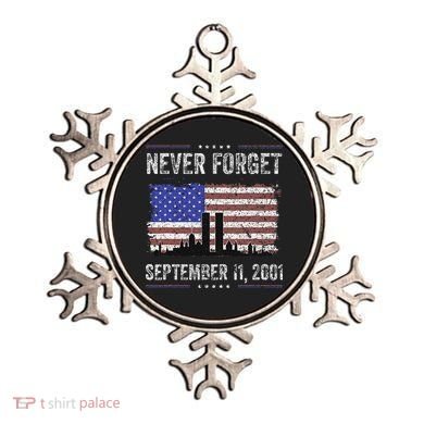 Never Forget September 11 2001 Memorial Day Ornament