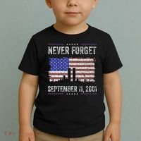 Never Forget September 11 2001 Memorial Day Toddler T-Shirt thumb 2
