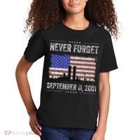 Never Forget September 11 2001 Memorial Day Kids T-Shirt thumb 2