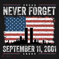 Never Forget September 11 2001 Memorial Day American Flag Women's Hoodie thumb 2