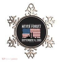 Never Forget September 11 2001 Memorial Day American Flag Ornament thumb 0