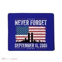Never Forget September 11 2001 Memorial Day American Flag Mousepad thumb 0