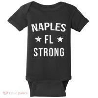 Naples FL Strong Hometown Souvenir Vacation Florida Baby Bodysuit thumb 0