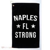 Naples FL Strong Hometown Souvenir Vacation Florida Golf Towel thumb 0