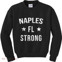 Naples FL Strong Hometown Souvenir Vacation Florida Kids Sweatshirt thumb 0