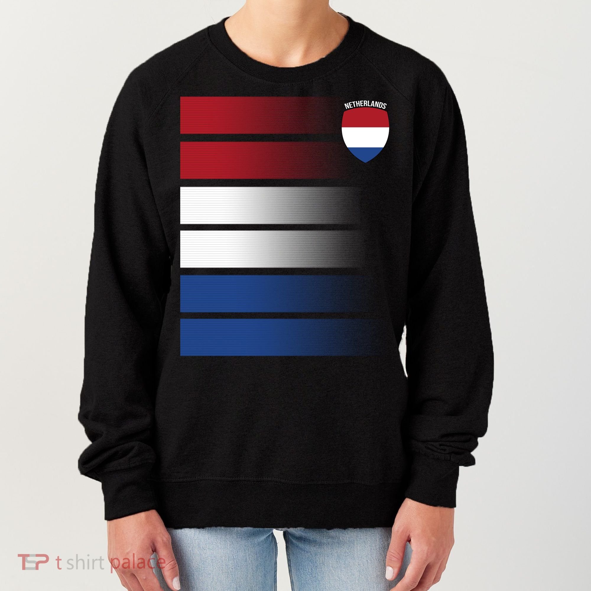 Nederland Flag Sport Logo Women's Sweatshirt