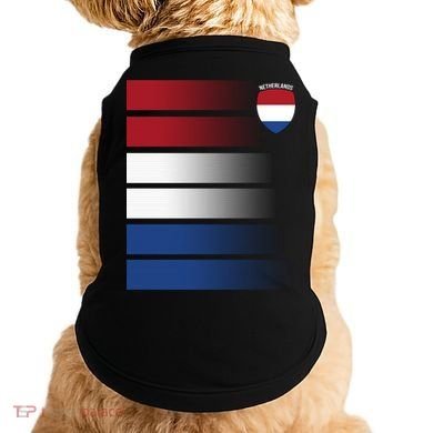 Nederland Flag Sport Logo Doggie Tank