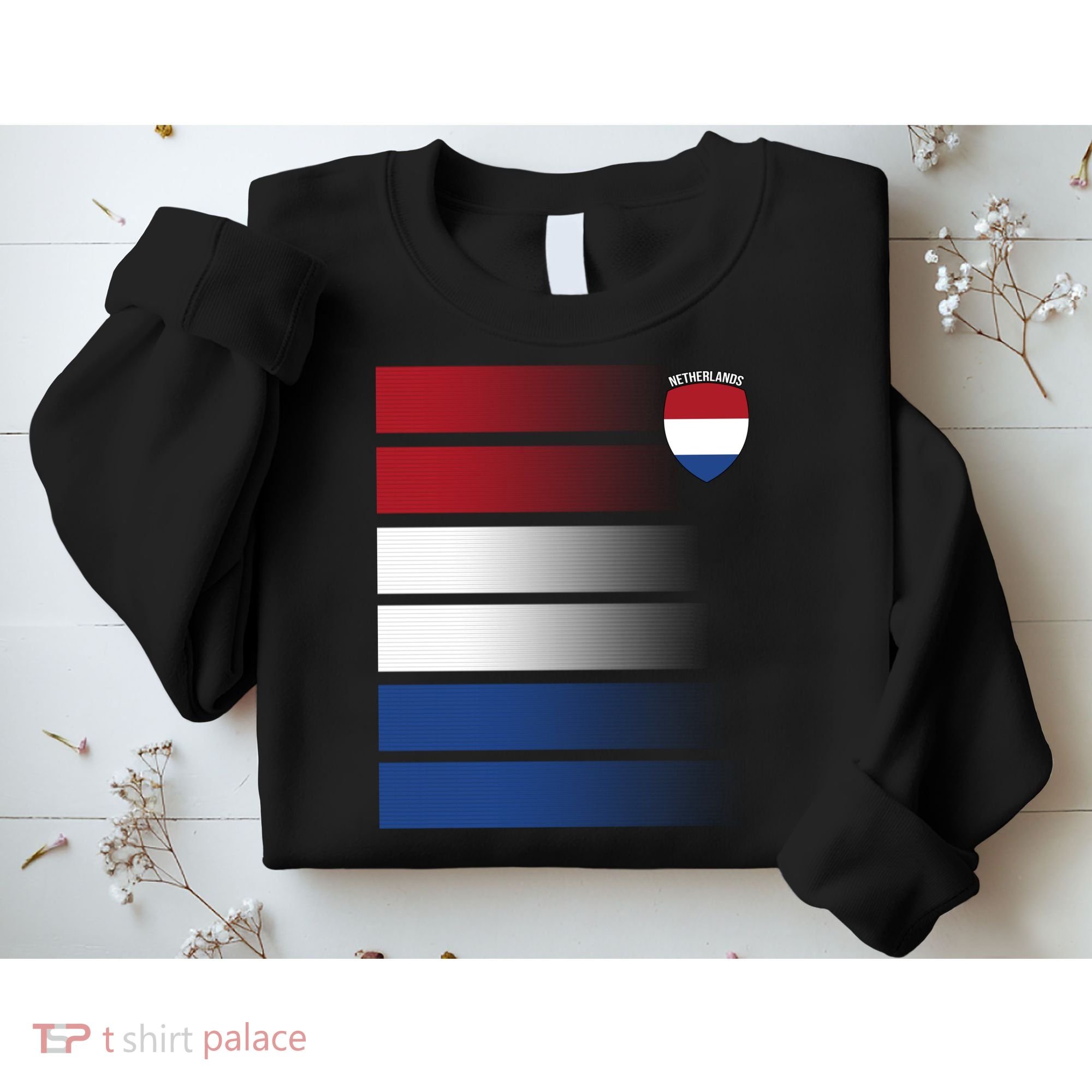 Nederland Flag Sport Logo Sweatshirt