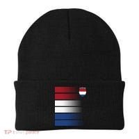 Nederland Flag Sport Logo Beanie thumb 0