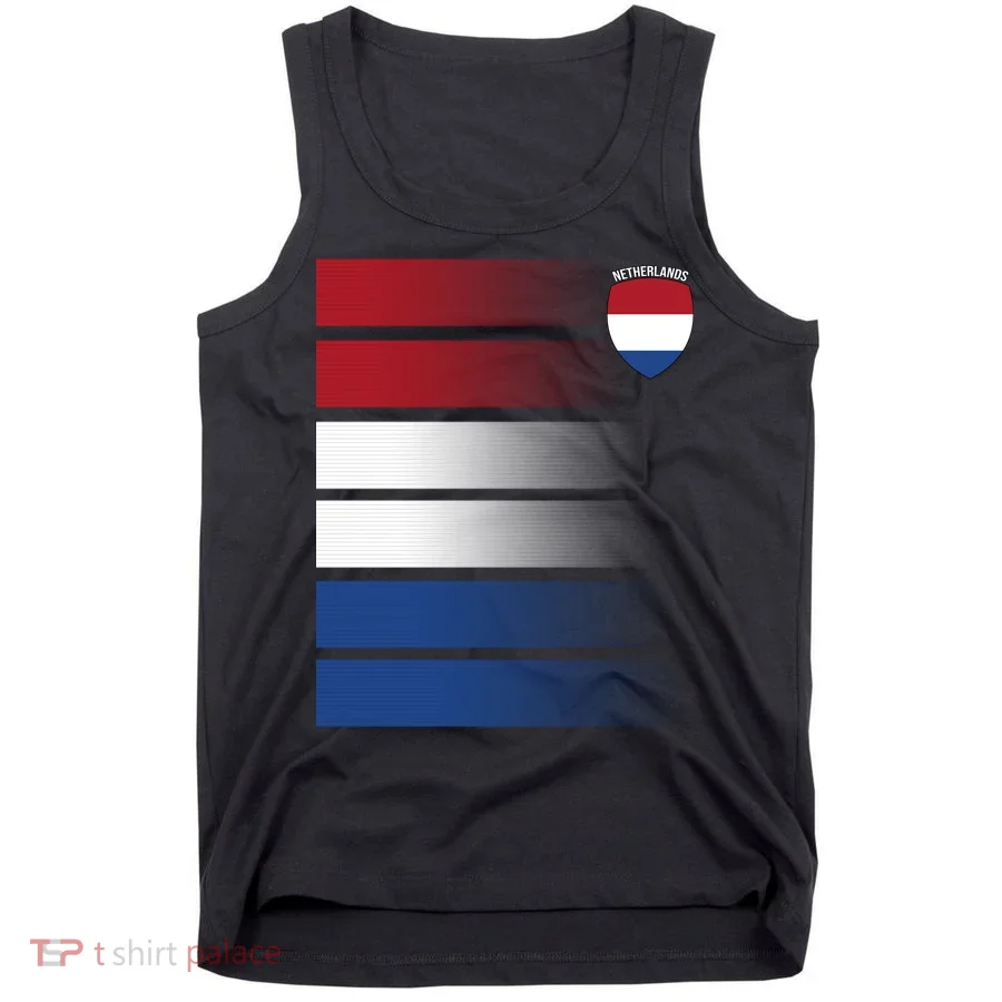 Nederland Flag Sport Logo Tank Top