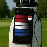 Nederland Flag Sport Logo Golf Towel thumb 2