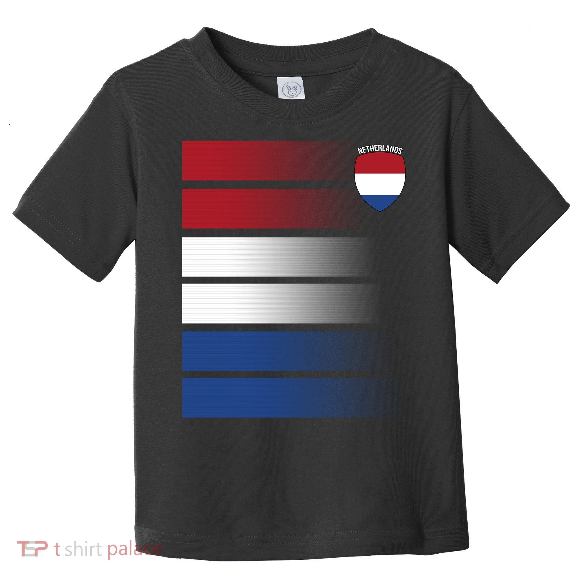 Nederland Flag Sport Logo Toddler T-Shirt