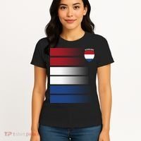 Nederland Flag Sport Logo Women's T-Shirt thumb 4