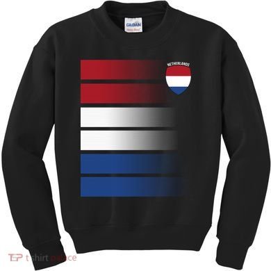 Nederland Flag Sport Logo Kids Sweatshirt