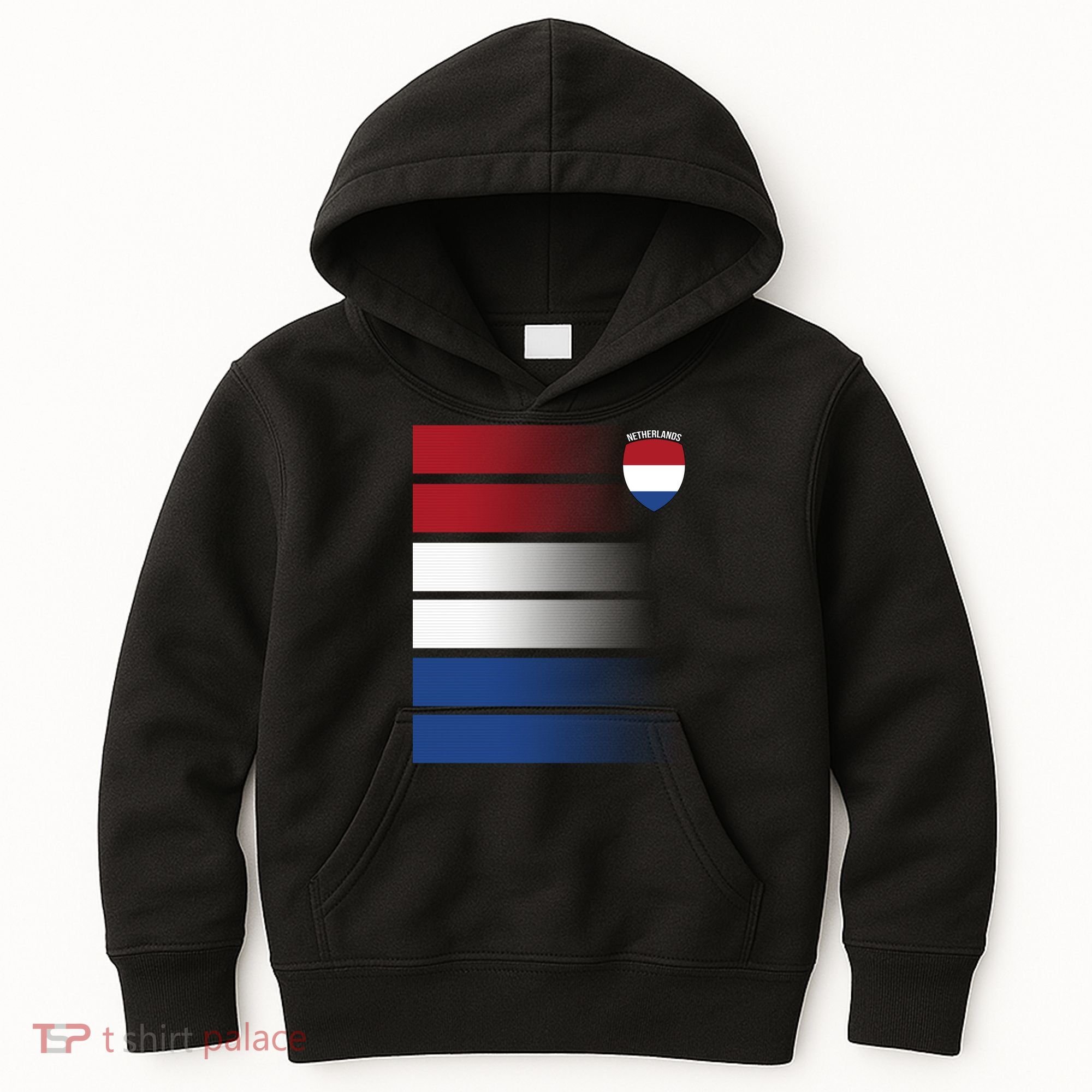 Nederland Flag Sport Logo Kids Hoodie