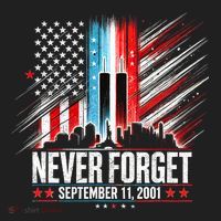 Never Forget September 11 2001 Memorial Day American Flag Beanie thumb 2