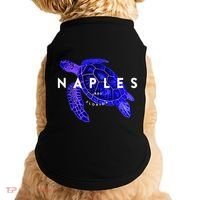 Naples Florida Sea Turtle Scuba Dive Retro Vacation Beach Doggie Tank thumb 0