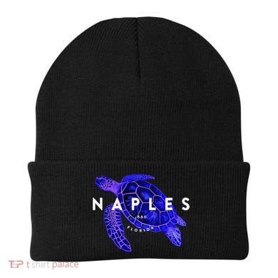 Naples Florida Sea Turtle Scuba Dive Retro Vacation Beach Beanie