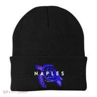 Naples Florida Sea Turtle Scuba Dive Retro Vacation Beach Beanie thumb 0