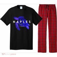Naples Florida Sea Turtle Scuba Dive Retro Vacation Beach Pajama Set thumb 0