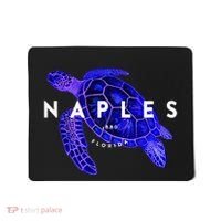 Naples Florida Sea Turtle Scuba Dive Retro Vacation Beach Mousepad thumb 0