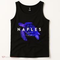 Naples Florida Sea Turtle Scuba Dive Retro Vacation Beach Tank Top thumb 2