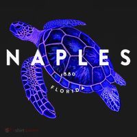 Naples Florida Sea Turtle Scuba Dive Retro Vacation Beach Women's T-Shirt thumb 6