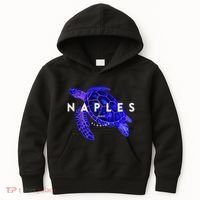 Naples Florida Sea Turtle Scuba Dive Retro Vacation Beach Kids Hoodie thumb 0