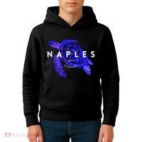 Naples Florida Sea Turtle Scuba Dive Retro Vacation Beach Kids Hoodie thumb 4