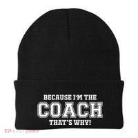 Novelty For Sports Coaches Hooded Great Gift Beanie thumb 0