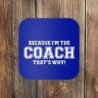 Novelty For Sports Coaches Hooded Great Gift Coaster thumb 0